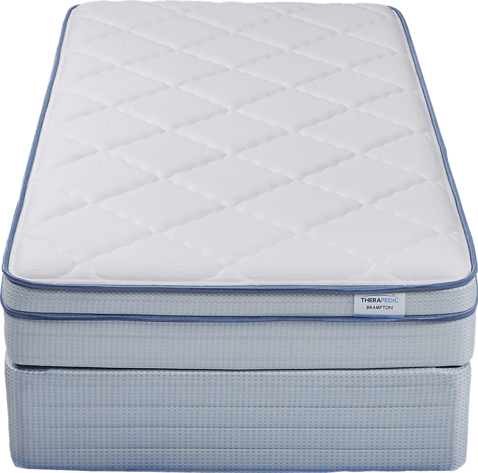 Therapedic Brampton Low Profile Twin Mattress Set - Image 2