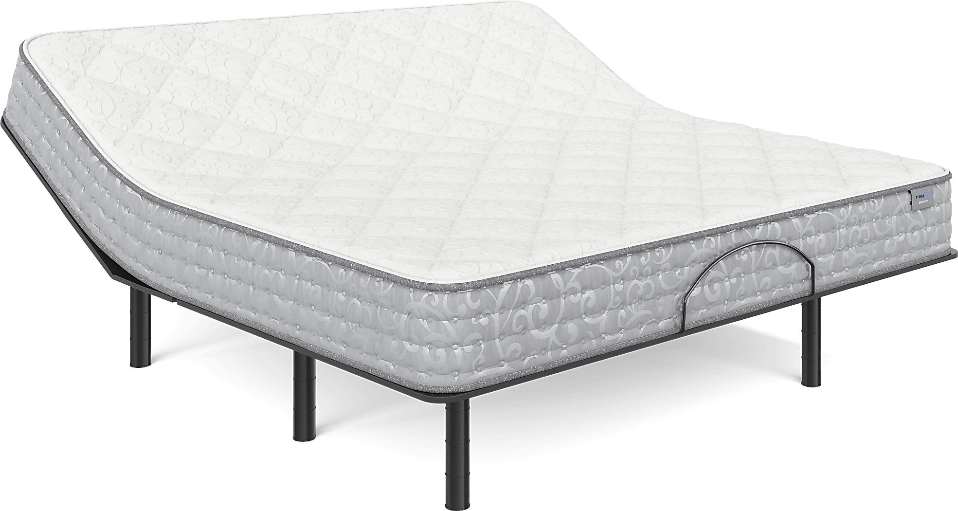 Therapedic Branston King Mattress with Head Up Only Base