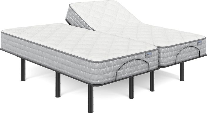 Therapedic Branston Split King Mattress with Head Up Only Base
