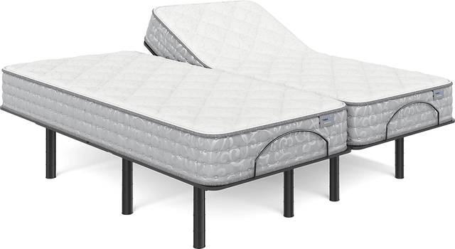 Therapedic Branston Split King Mattress with Head Up Only Base - Thumbnail - Image 1