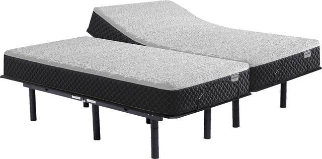 Therapedic Bravo Split King Mattress with Head Up Only Base - Thumbnail - Image 1