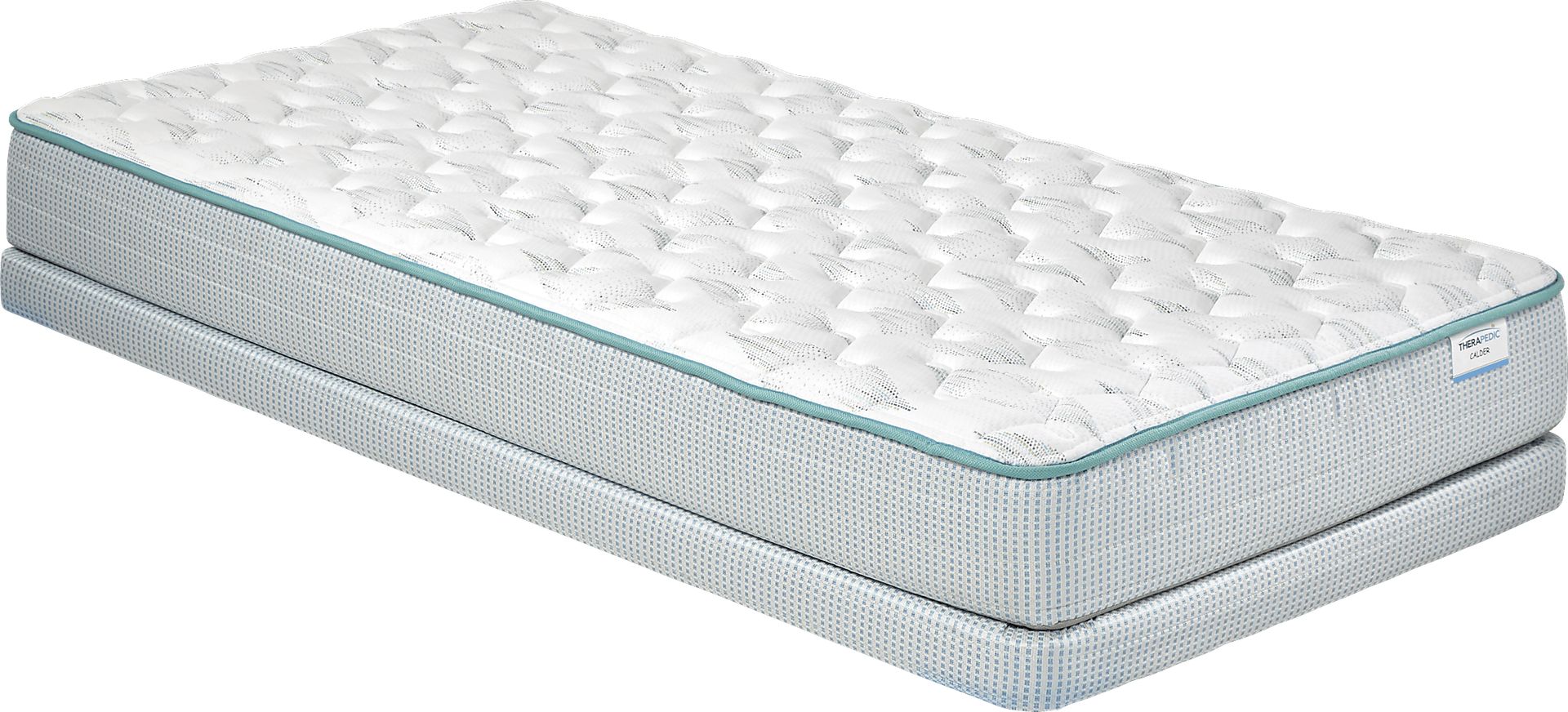 Therapedic Calder Low Profile Twin Mattress Set - Image 1