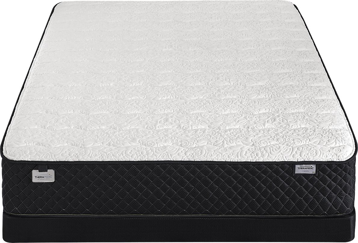 Therapedic Capella Low Profile Queen Mattress Set Rooms To Go