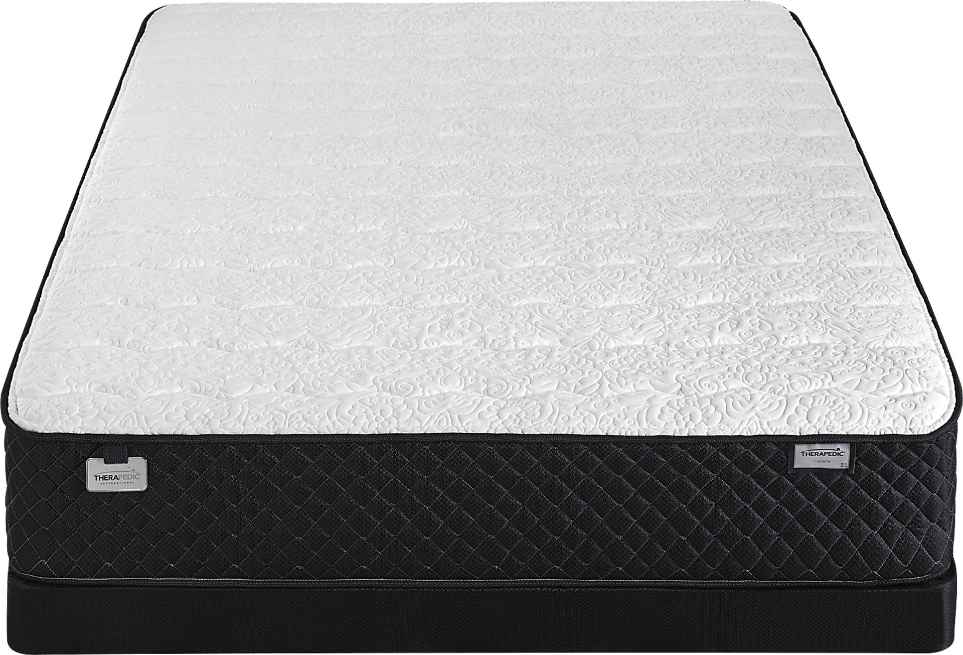 Therapedic Capella Low Profile Queen Mattress Set - Image 2