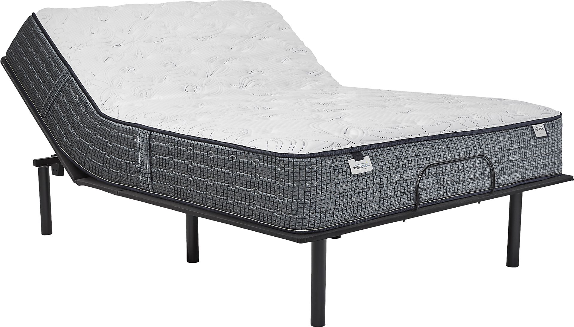 Therapedic Chesire Queen Mattress with RTG Sleep 2000 Adjustable Base - Image 1