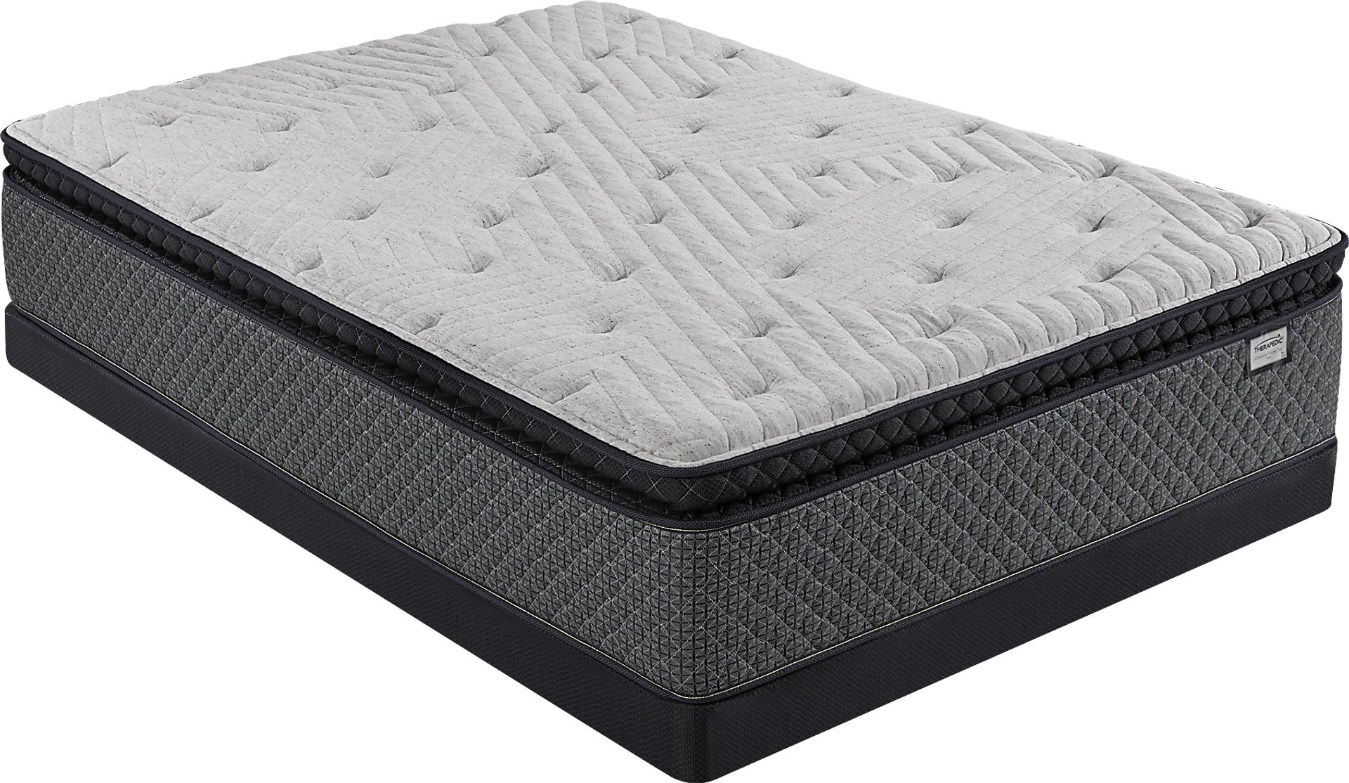 Therapedic Classica Low Profile Full Mattress Set - Image 1