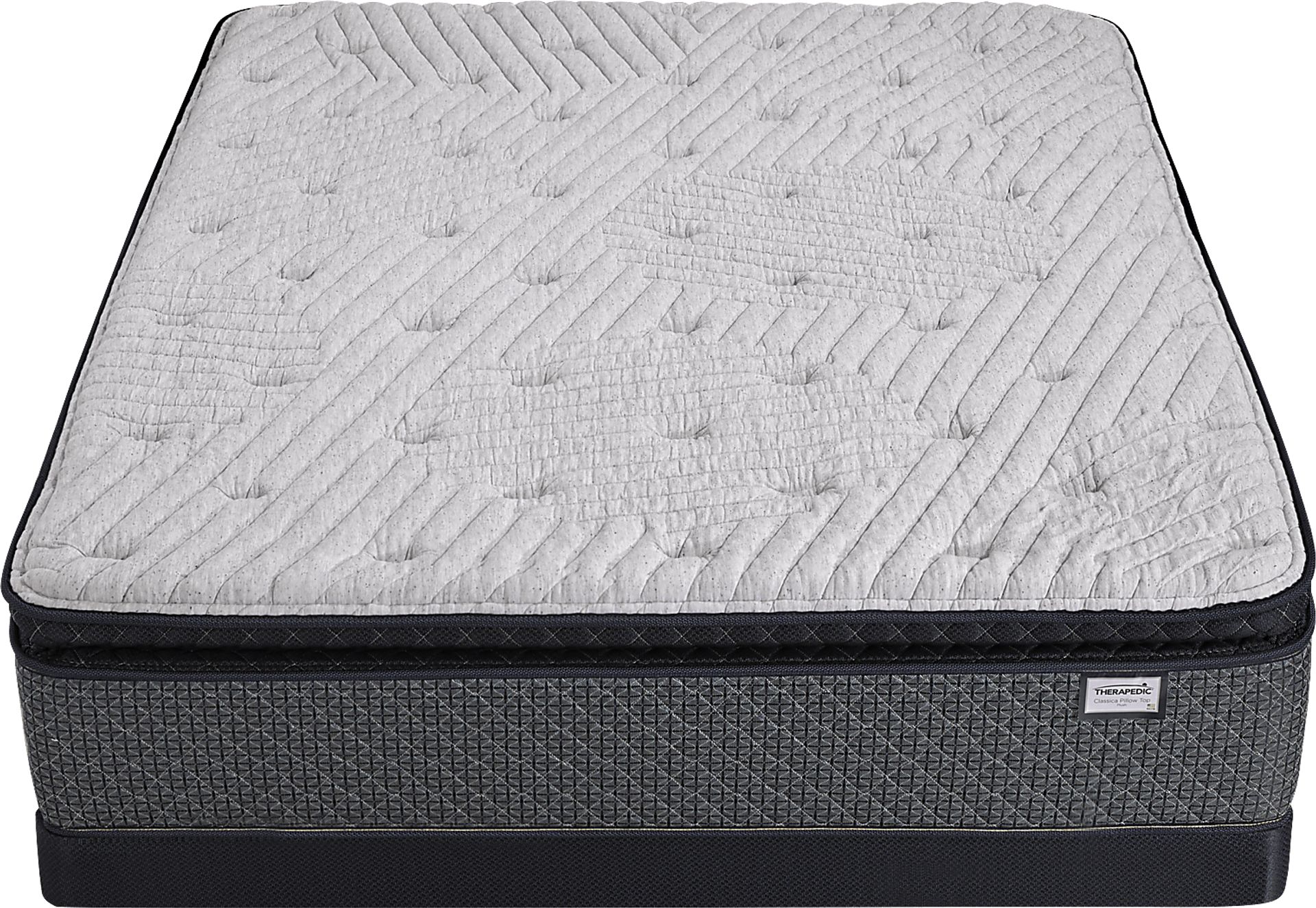 Therapedic Classica Low Profile Queen Mattress Set - Image 2