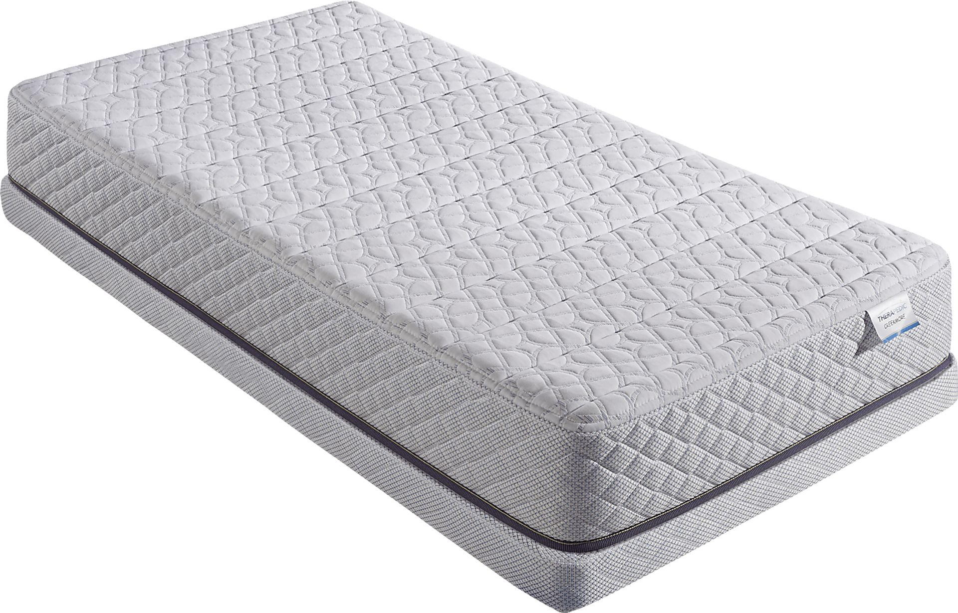 Therapedic Creekmore Low Profile Twin Mattress Set - Image 1