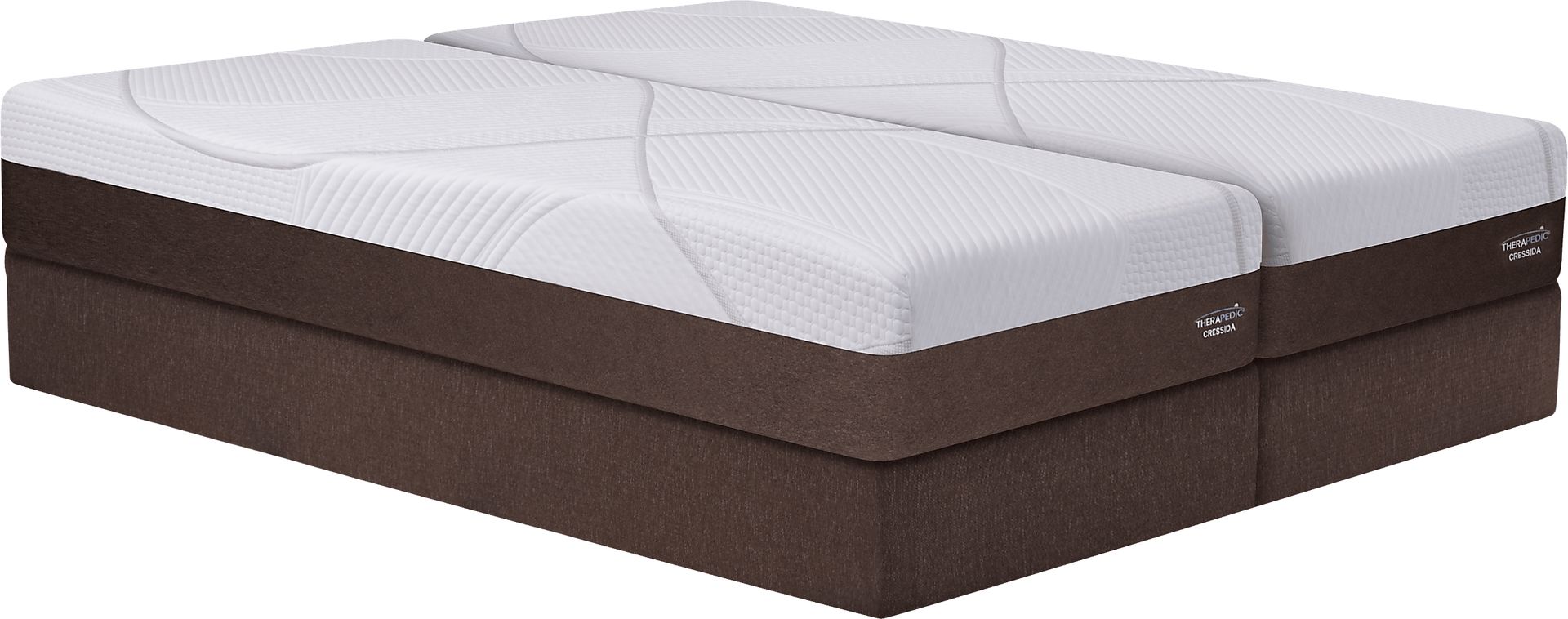 Therapedic Cressida Low Profile Split King Mattress Set - Image 1