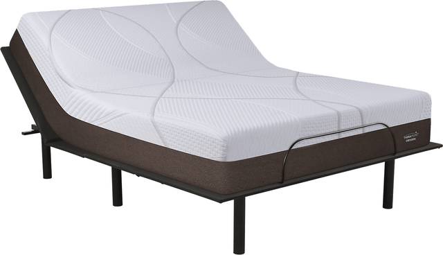 Therapedic Cressida Queen Mattress with RTG Sleep 2000 Adjustable Base - Thumbnail - Image 1