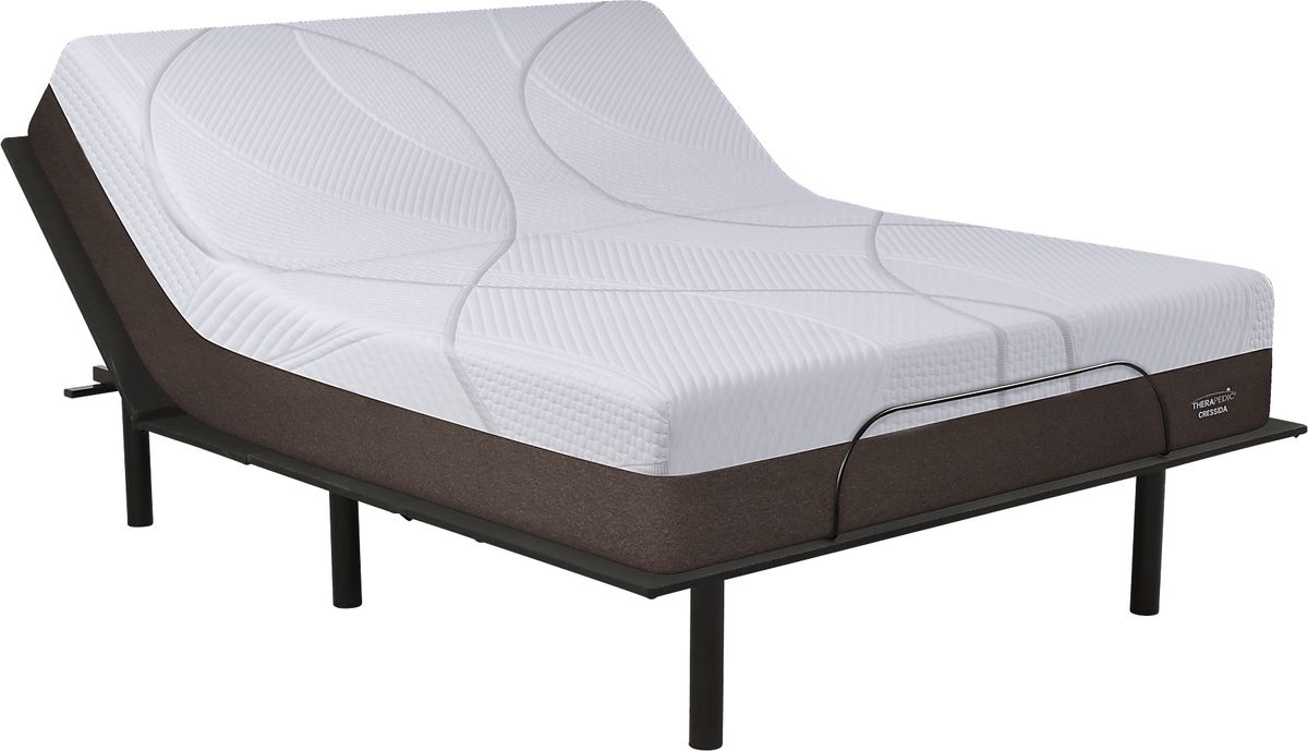 Therapedic Cressida Queen Adjustable Mattress Set Rooms to Go