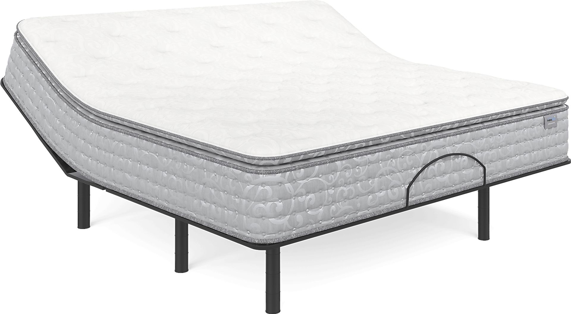 Therapedic Darlington King Mattress with Head Up Only Base - Image 1