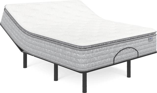 Therapedic Darlington Queen Mattress with Head Up Only Base - Thumbnail - Image 1