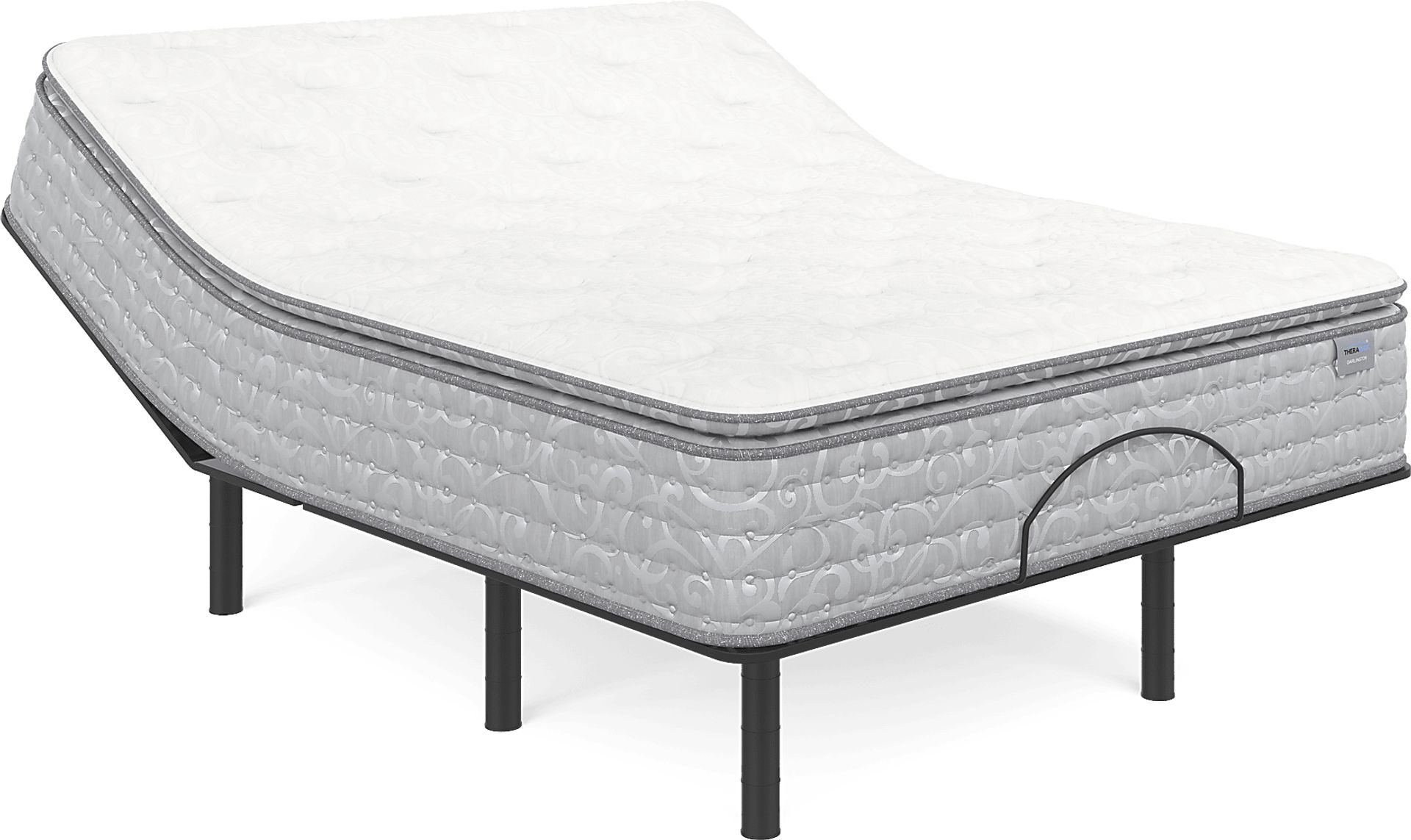 Therapedic Darlington Queen Mattress with Head Up Only Base - Image 1