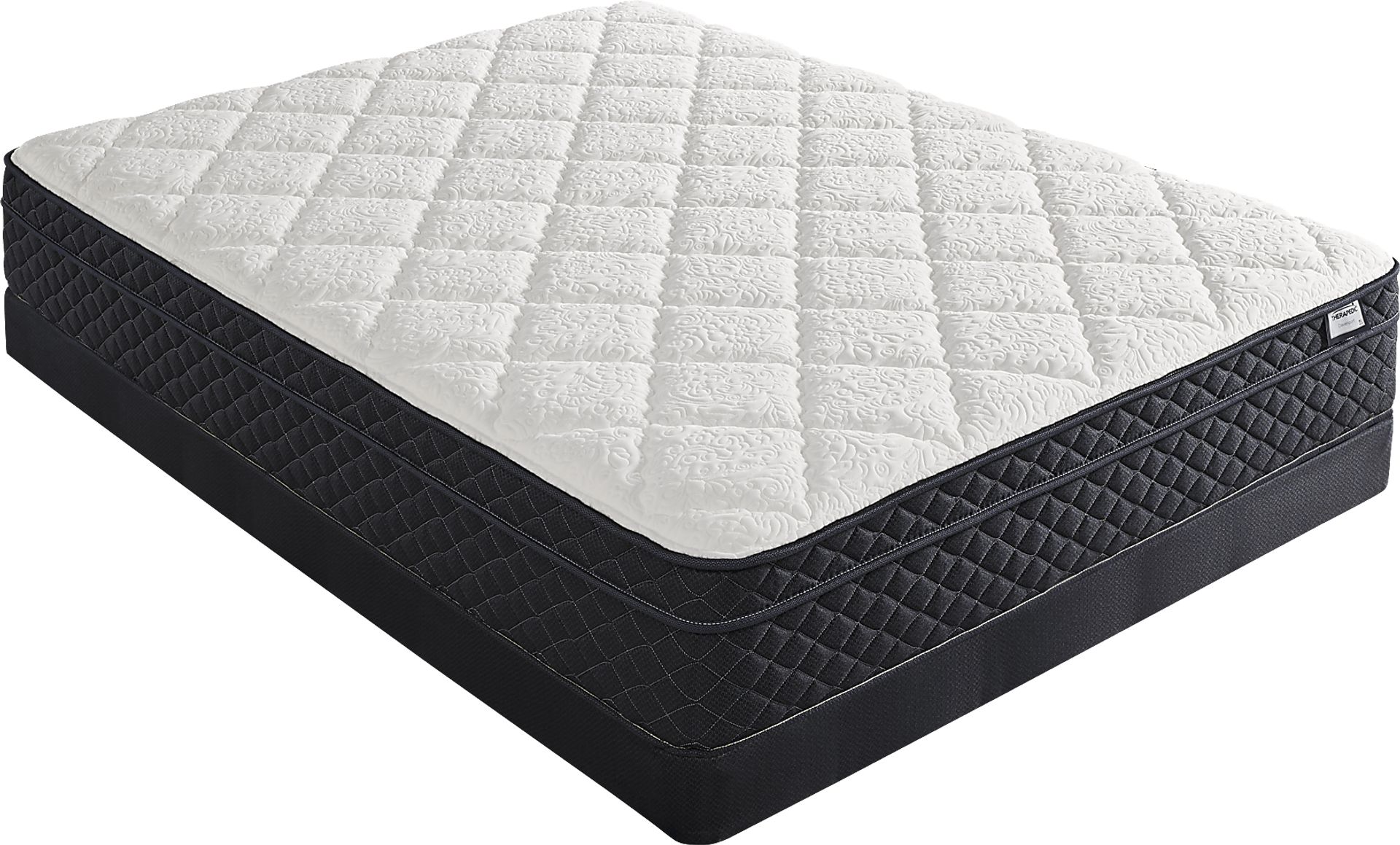 Therapedic Davenport Low Profile Queen Mattress Set - Image 1