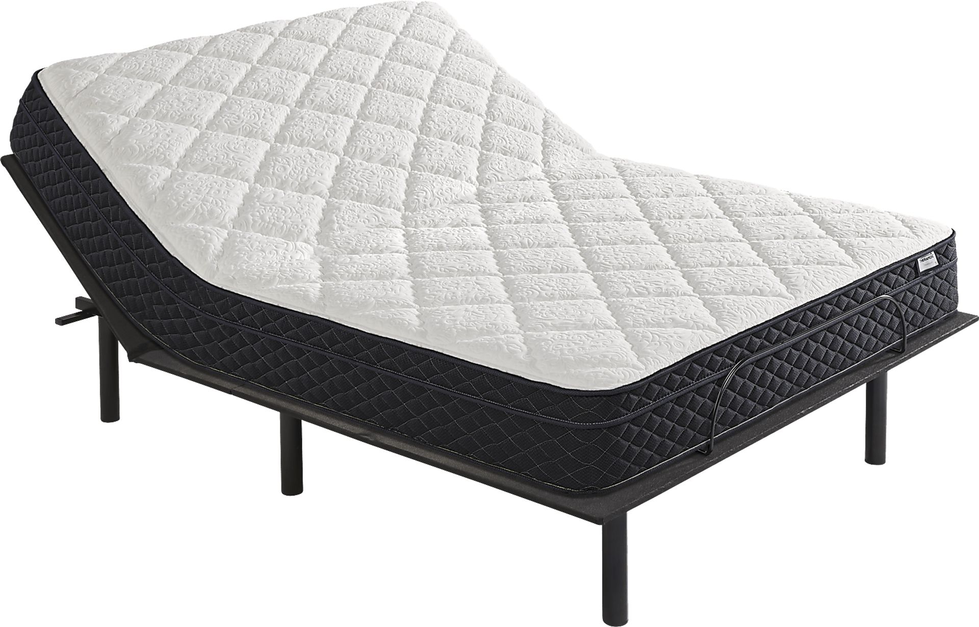 Therapedic Davenport Queen Mattress with Head Up Only Base - Image 1