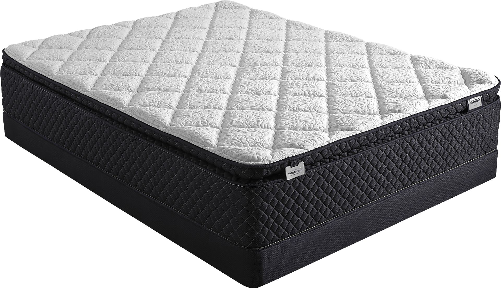 Therapedic Devoy Low Profile Queen Mattress Set - Image 1