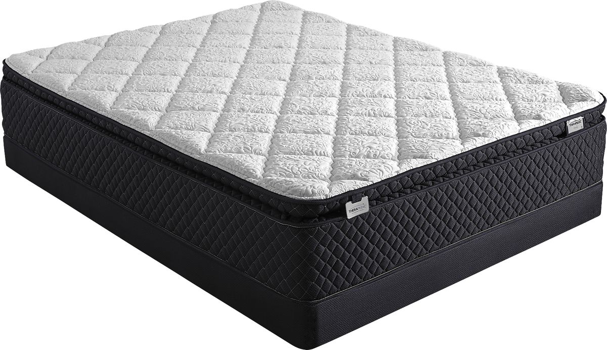 Therapedic Devoy Low Profile Queen Mattress Set Rooms to Go