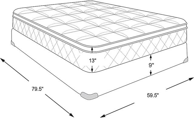 Dimension Image. Please refer to the Dimension Tab on this page for dimension details.