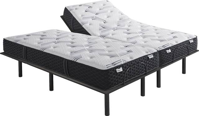 Therapedic Essence Split King Mattress with Head Up Only Base - Thumbnail - Image 1