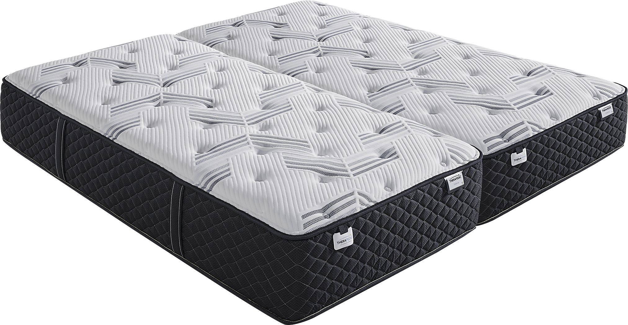 Therapedic Essence Split King Mattresses Rooms To Go