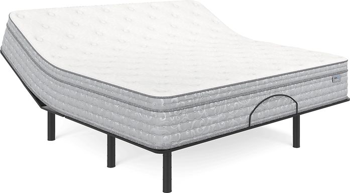 Therapedic Everdeen King Mattress with Head Up Only Base