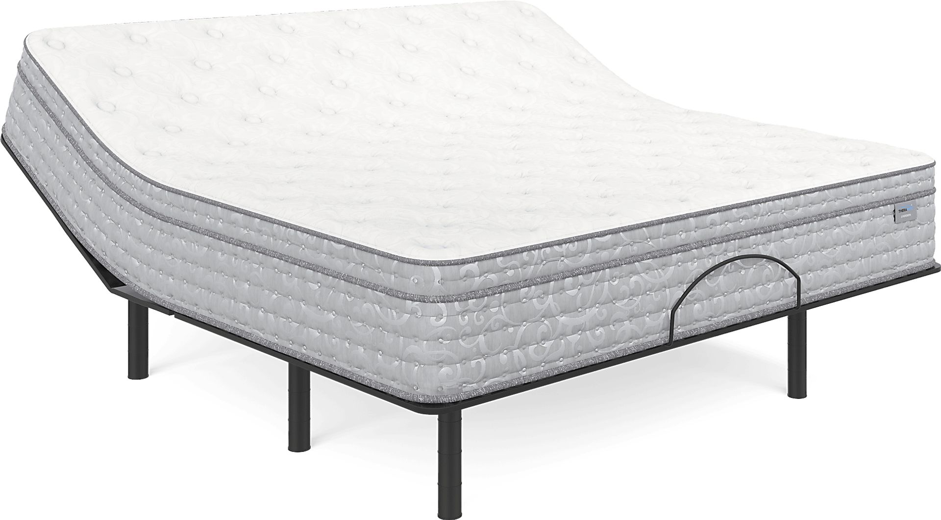 Therapedic Everdeen King Mattress with Head Up Only Base - Image 1
