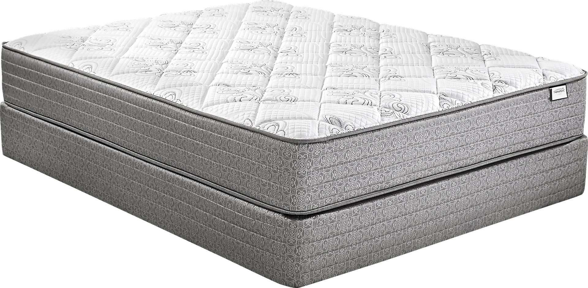 Therapedic Everest Low Profile Queen Mattress Set - Image 1