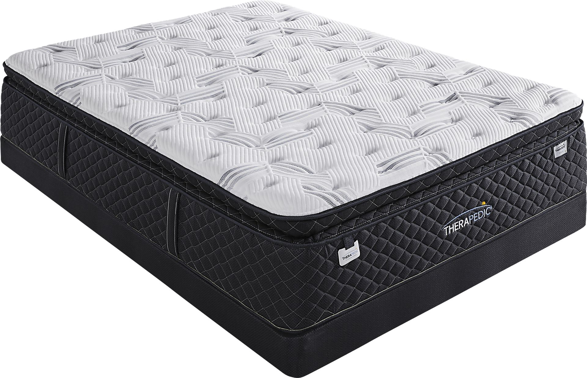 Therapedic Fairbank Low Profile Queen Mattress Set - Image 1