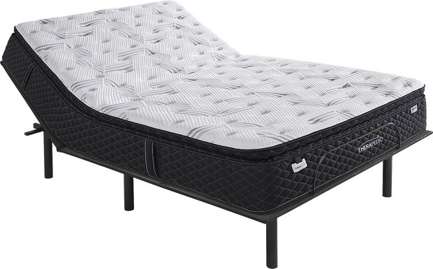 Therapedic Fairbank Queen Mattress with Head Up Only Base