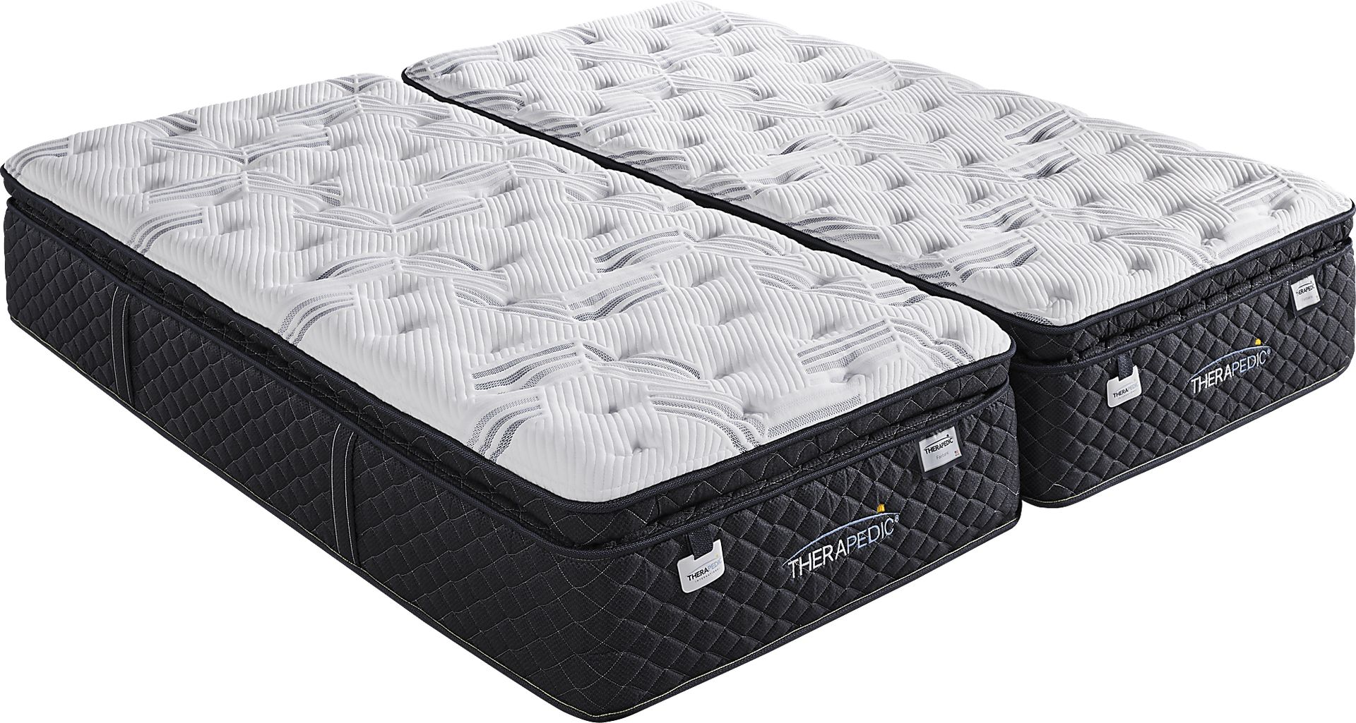 Therapedic Fairbank Split King Mattress (2 TWXL) - Image 1