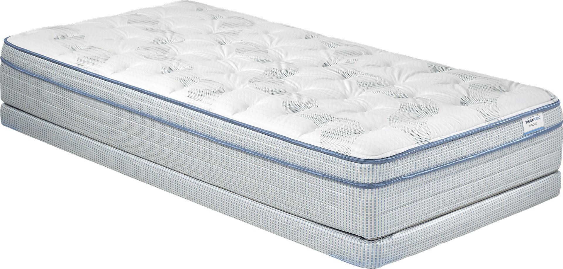 Therapedic Fordell Low Profile Twin Mattress Set - Image 1