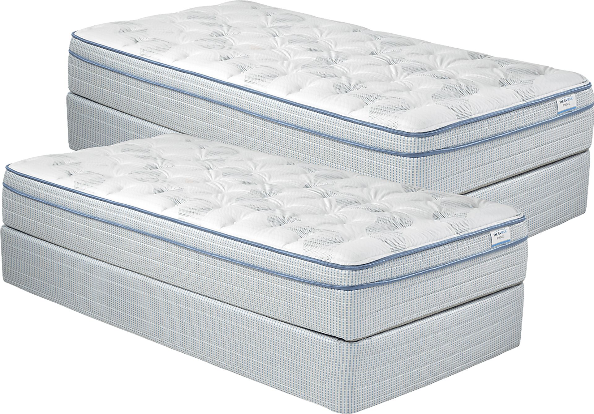 Therapedic Fordell Twin Mattress Set, Set of 2 - Image 1