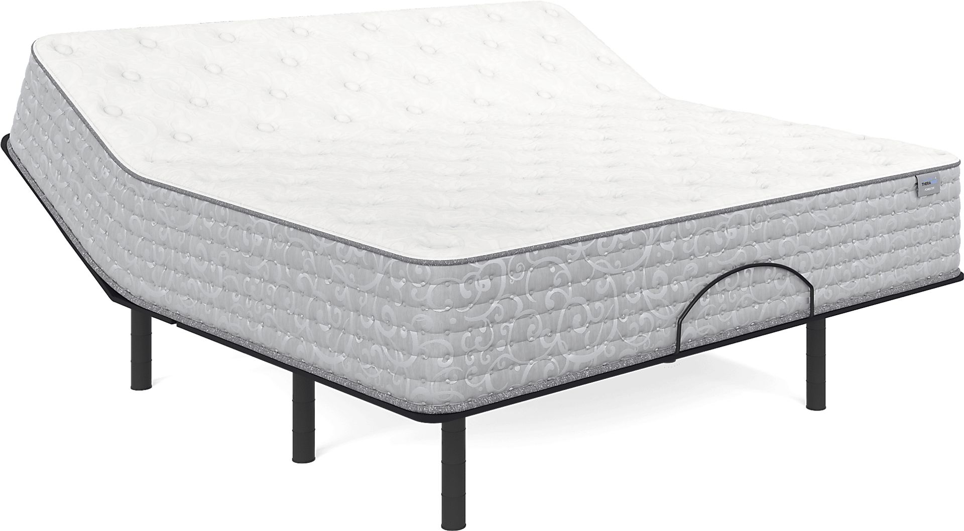 Therapedic Forester King Mattress with Head Up Only Base - Image 1