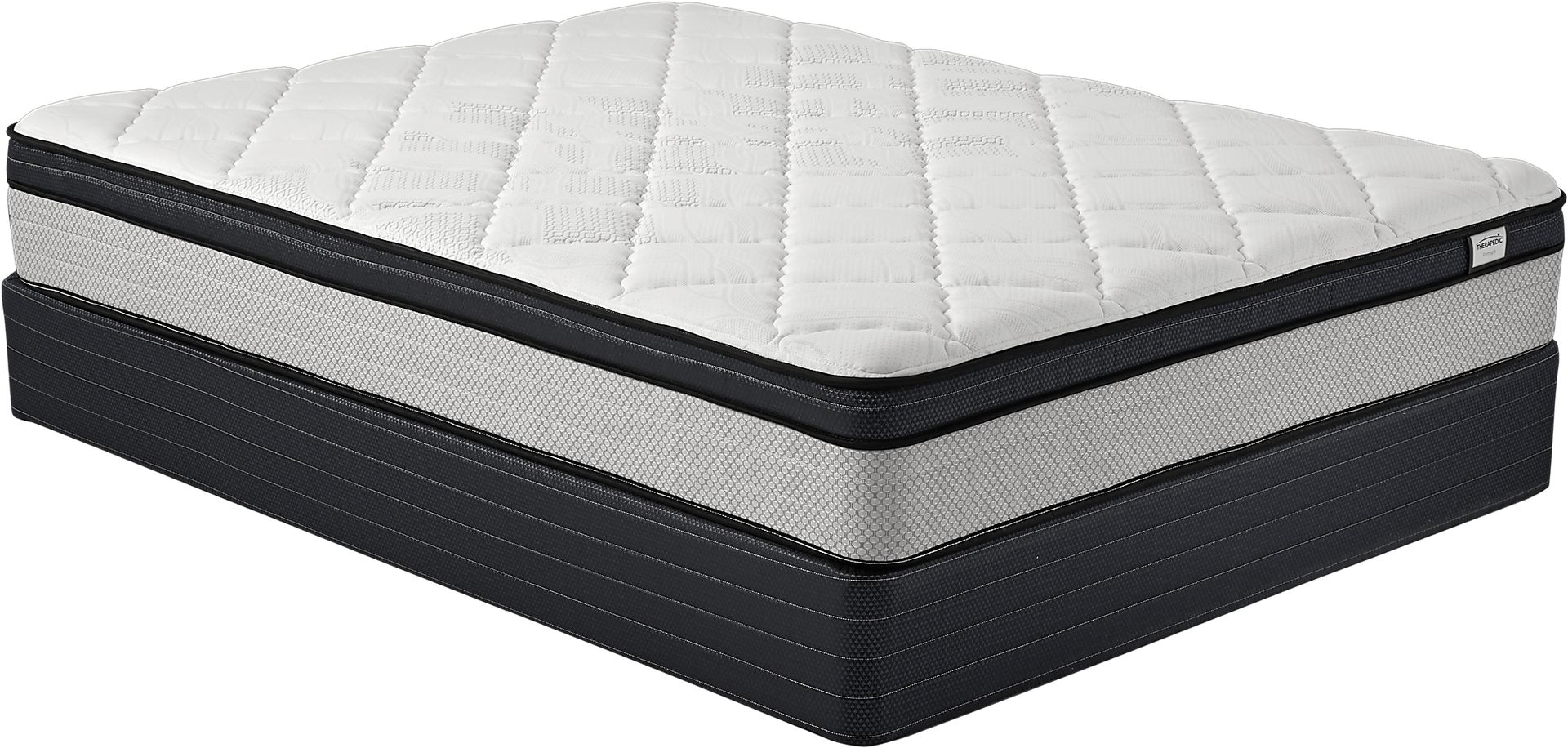 Therapedic Fortnight Low Profile Queen Mattress Set - Image 1