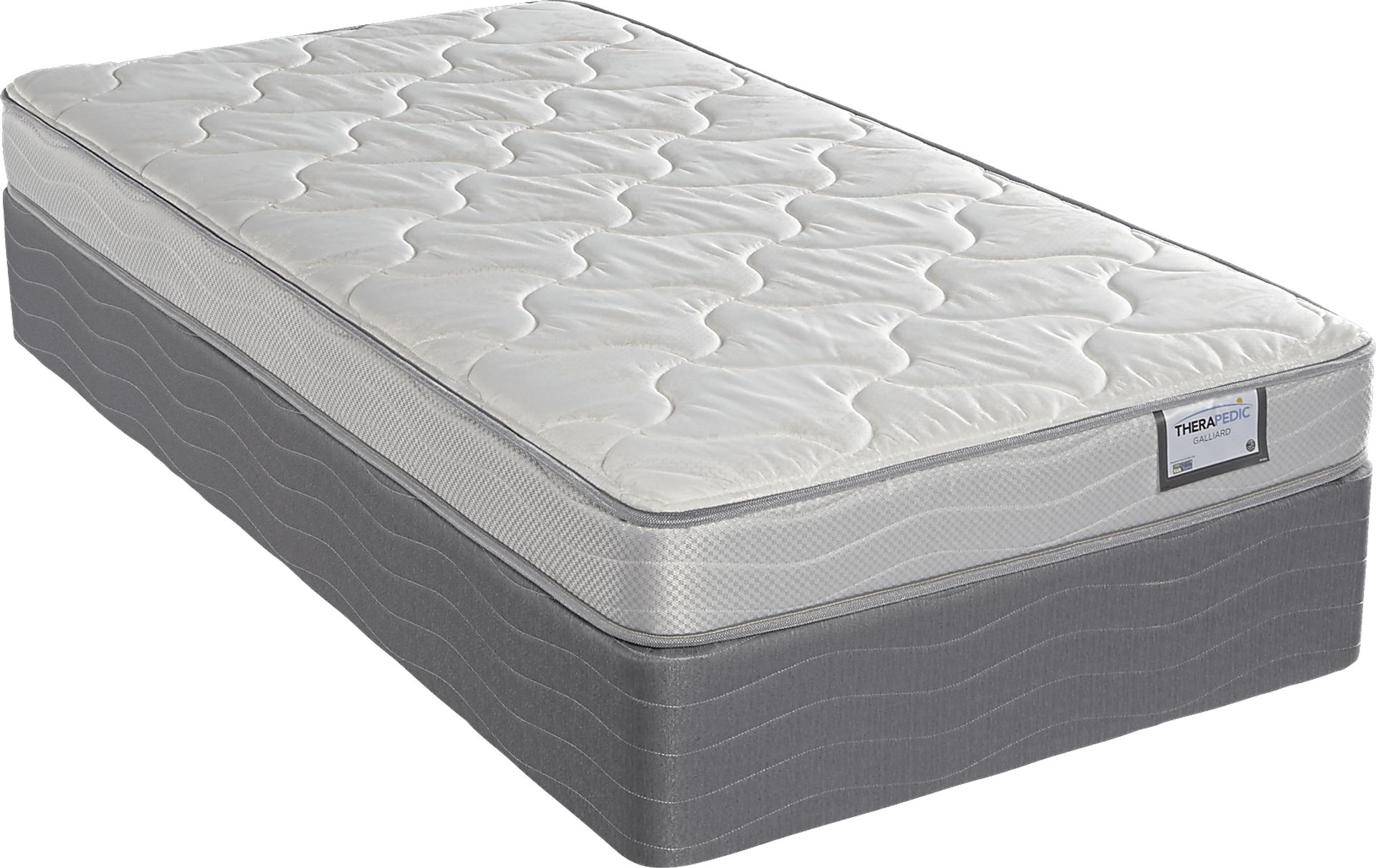 Therapedic Galliard Low Profile Twin Mattress Set - Image 1