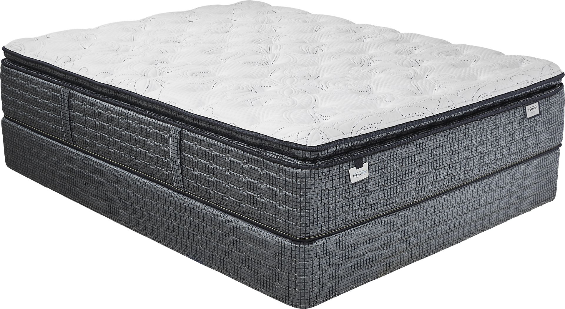Therapedic Gleaston Low Profile Queen Mattress Set - Image 1