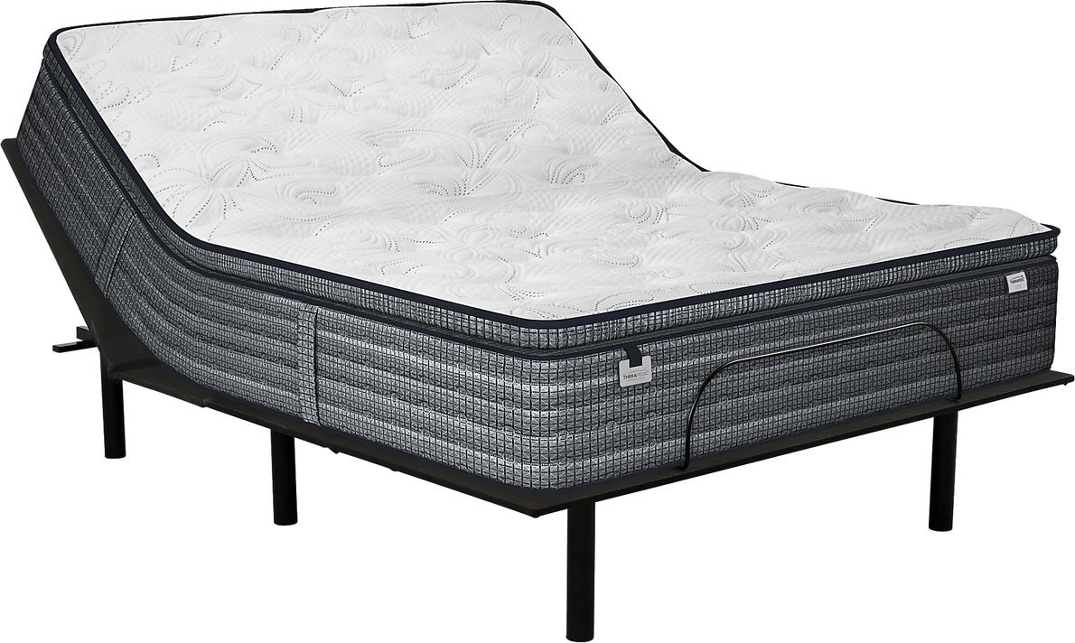 Therapedic Gleaston Queen Mattress With Rtg Sleep 2000 Adjustable Base 