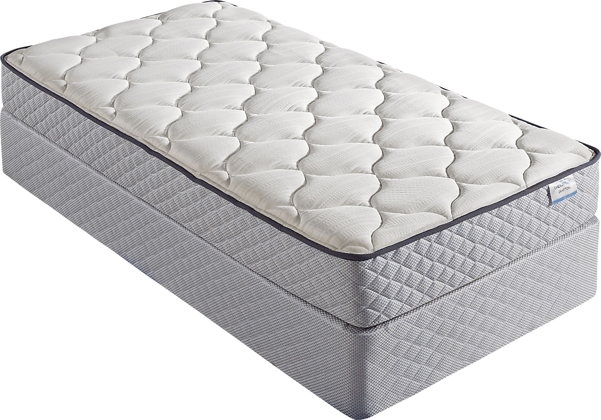 Therapedic Grafton High Profile Twin Mattress Set - Image 1