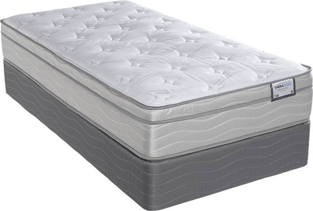 Therapedic Grandioso Low Profile Full Mattress Set - Thumbnail - Image 1