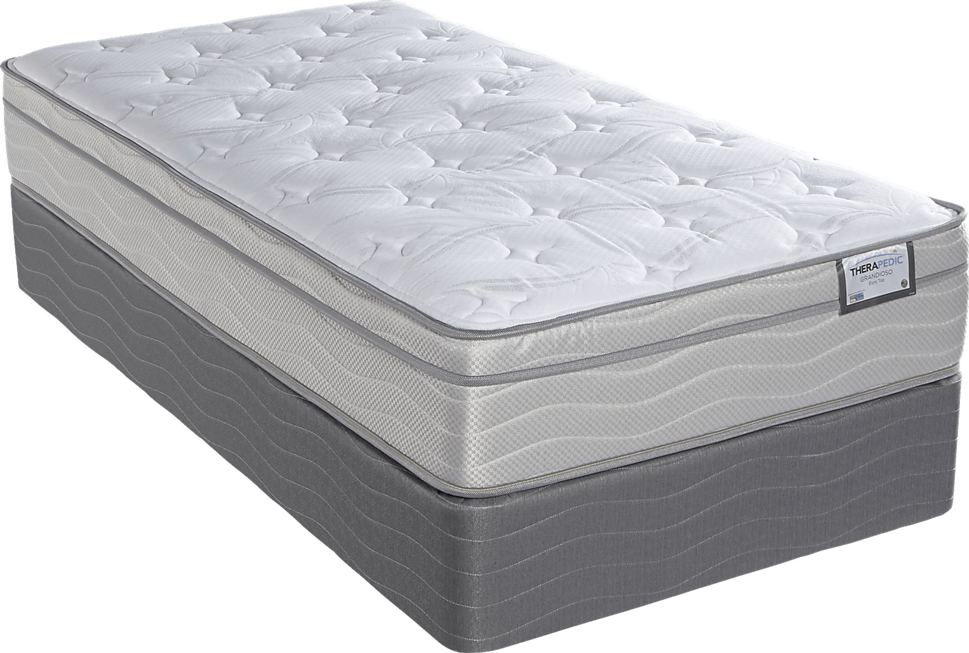 Therapedic Grandioso Low Profile Full Mattress Set - Image 1