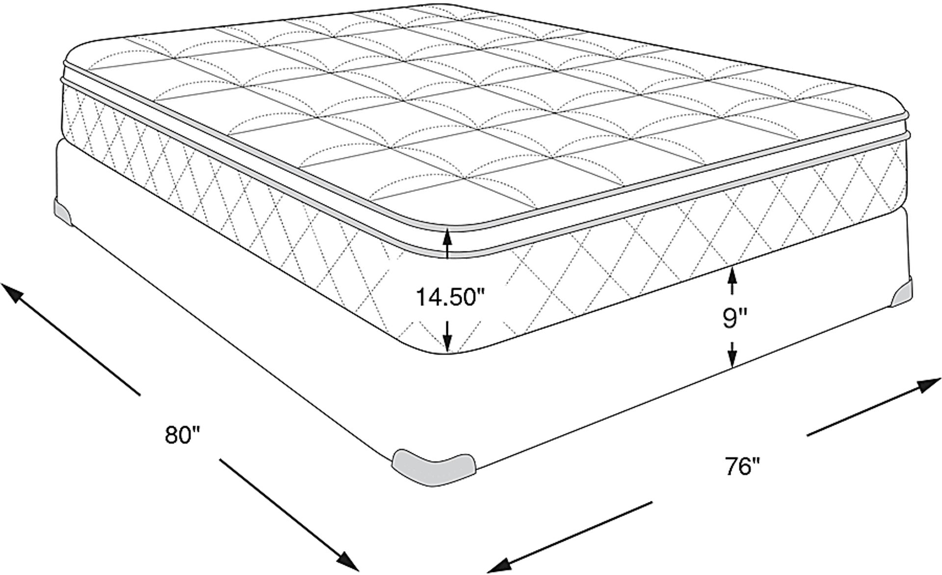 Dimension Image. Please refer to the Dimension Tab on this page for dimension details.