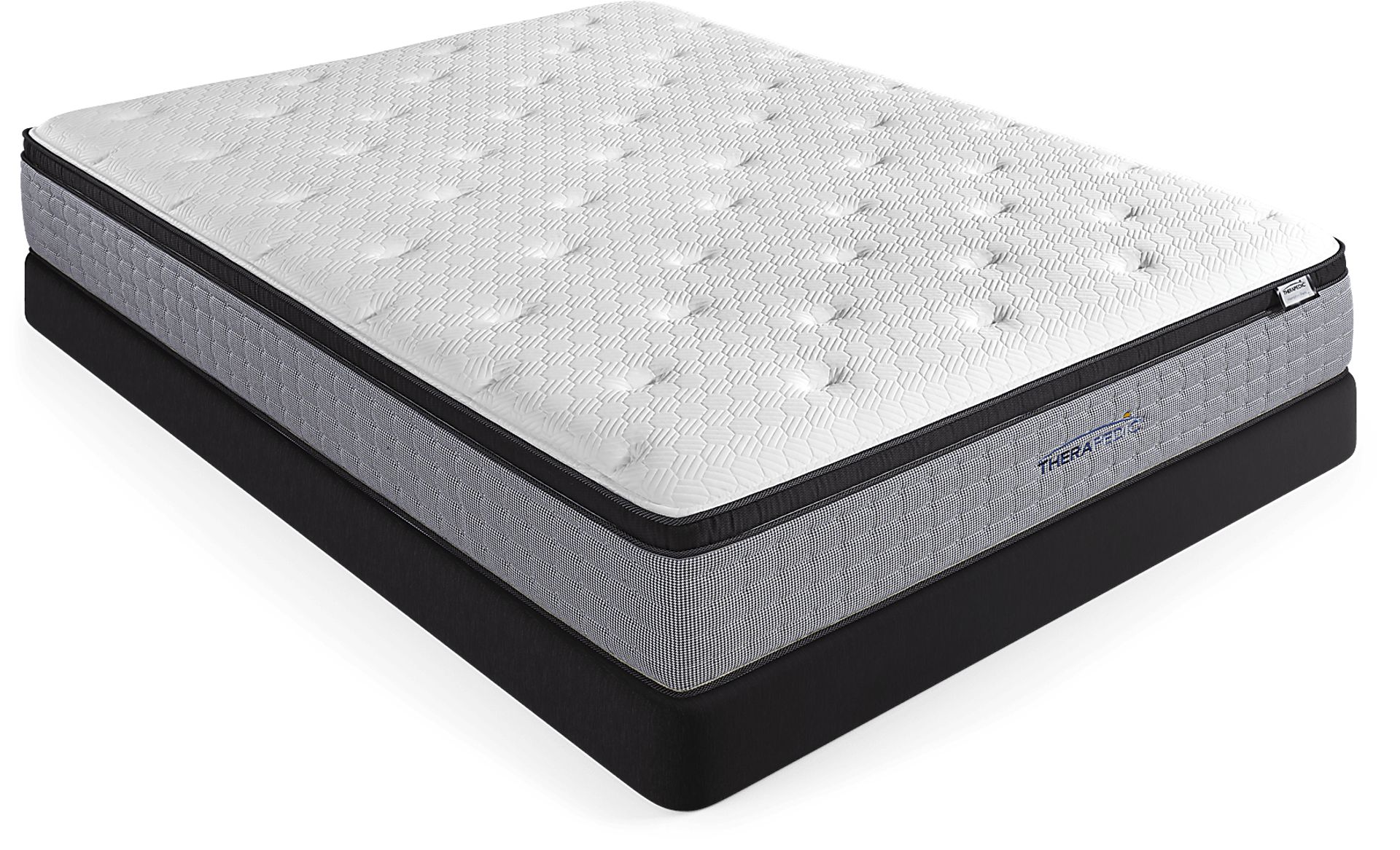 Therapedic Hampton Park Low Profile Queen Mattress Set - Image 1