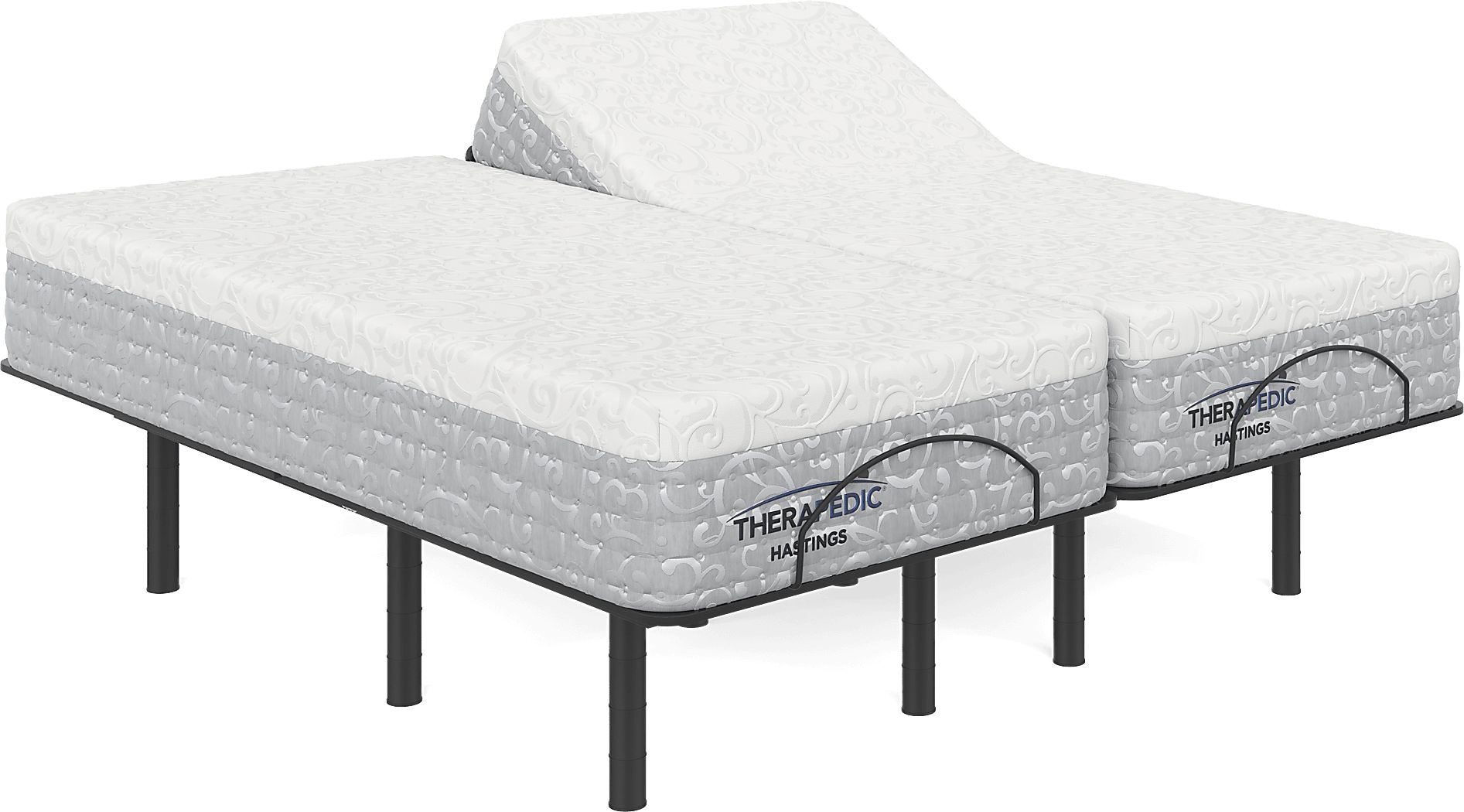 Therapedic Branston Split King Adjustable Mattress Set | Rooms to Go