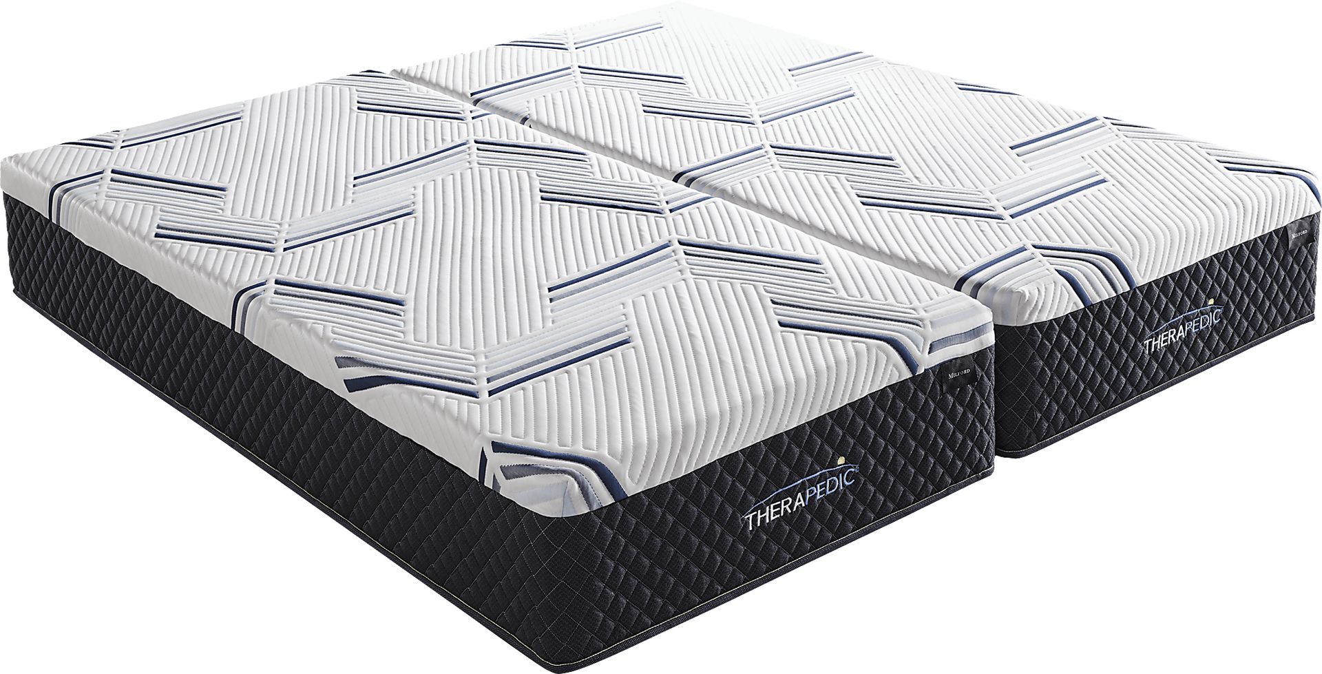 Therapedic Hybrid Milford Split King Mattress (2 TWXL) - Image 1