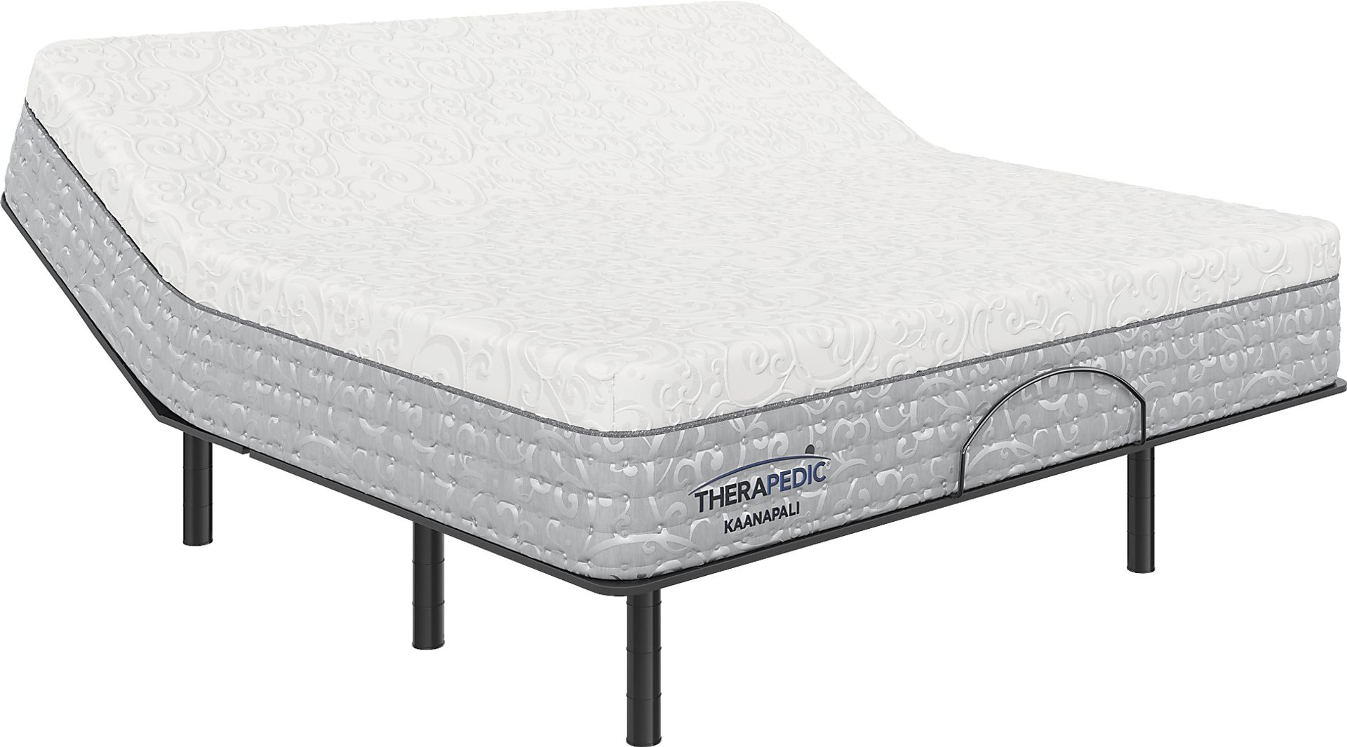 Therapedic Kaanapali King Mattress with Head Up Only Base - Image 1