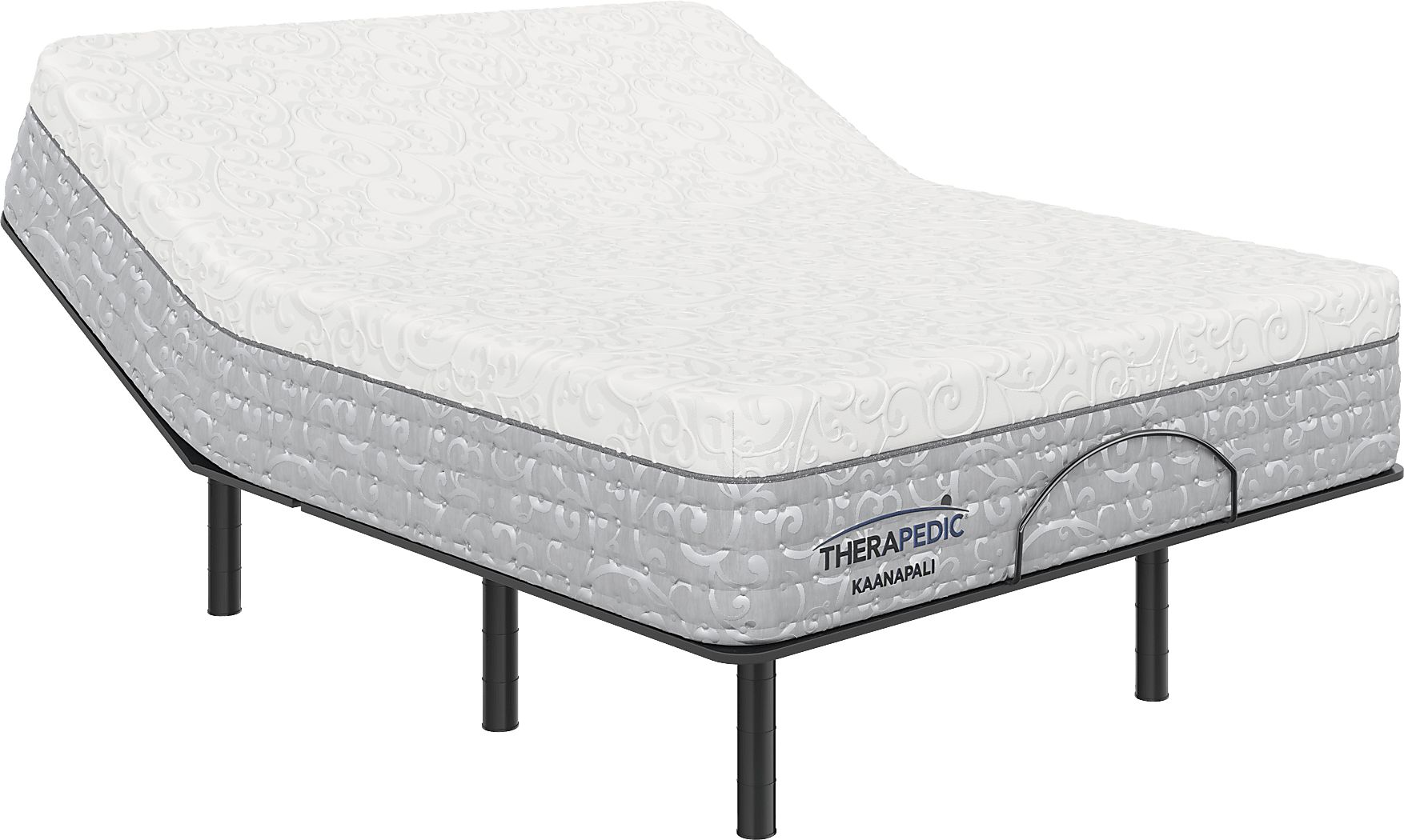 Therapedic Kaanapali Queen Mattress with Head Up Only Base - Thumbnail 4