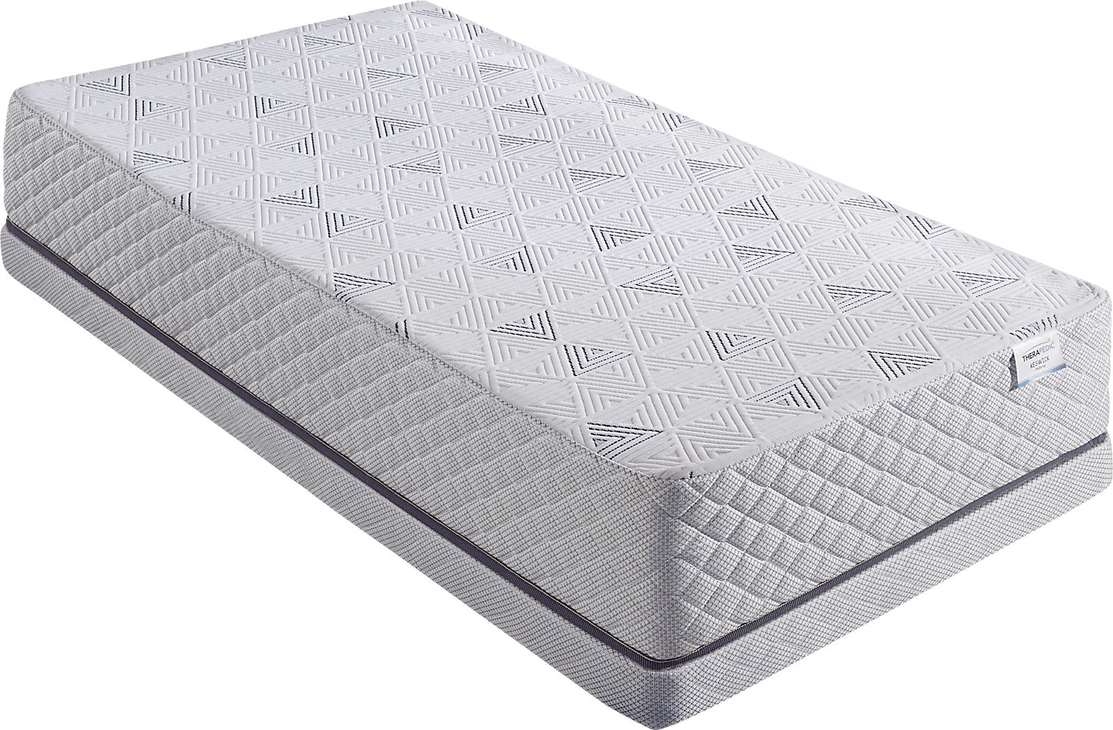 Therapedic Keswick Low Profile Twin Mattress Set Rooms To Go