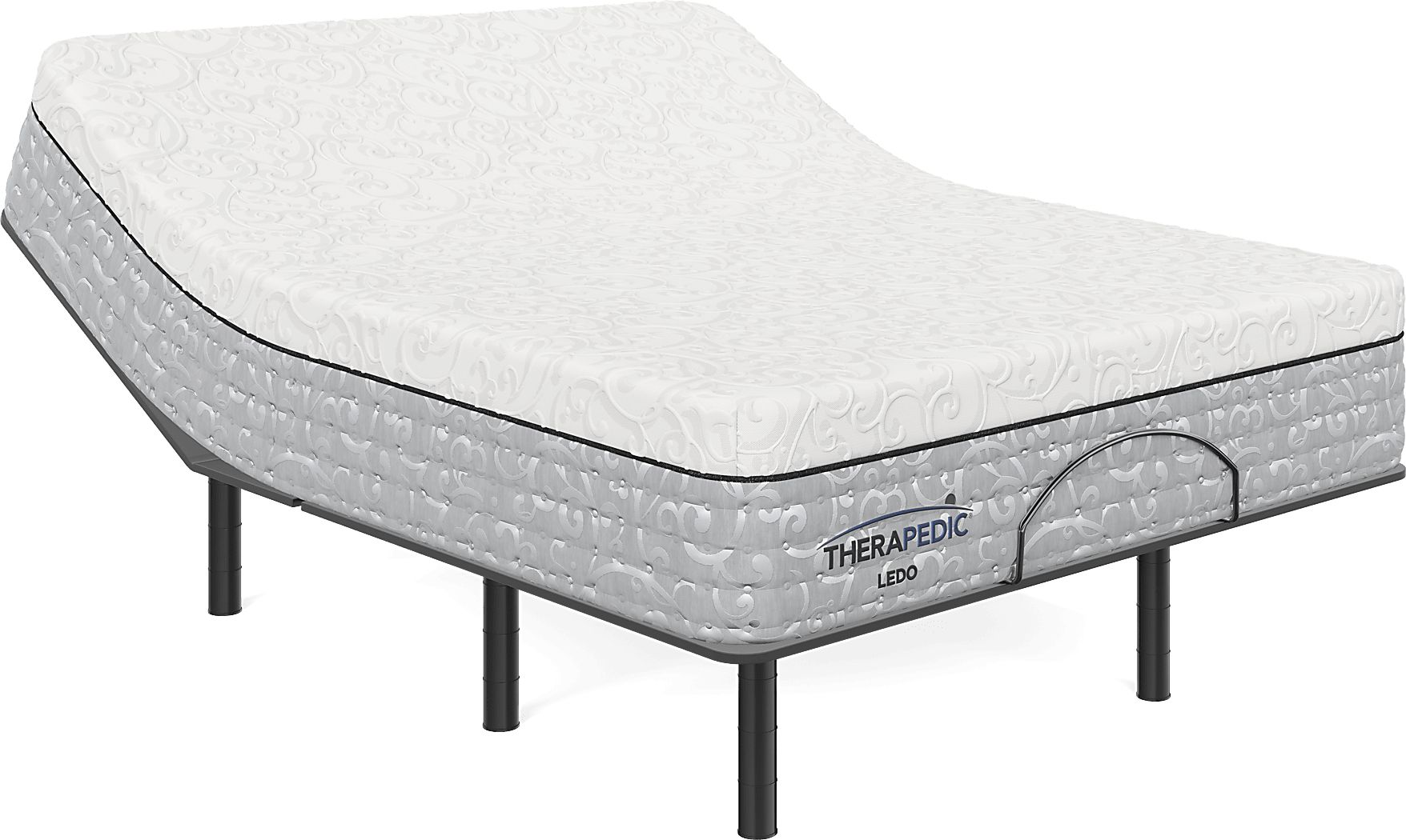 Therapedic Kaanapali Queen Mattress with Head Up Only Base - Thumbnail 5