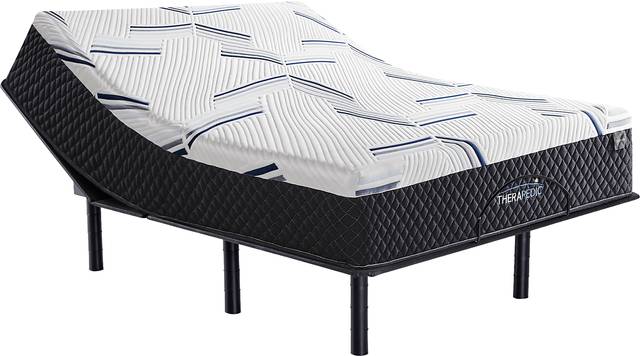 Therapedic Milford King Mattress with Head Up Only Base - Thumbnail - Image 1